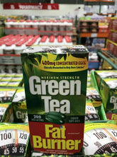 Load image into Gallery viewer, GreenTea 燃脂绿茶液软胶囊200粒 Green Tea Fat Burner, 200 Liquid Soft-Gels